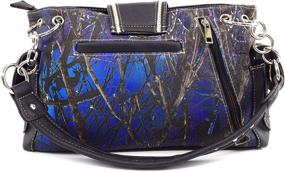 img 2 attached to 👜 Stylish Camouflage Rhinestone Handbags & Wallets by Justin West: Concealed, Women's Shoulder Bags on Sale!