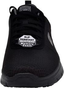 img 3 attached to 👟 Skechers Work Advantage Bendon Black: The Perfect Work Shoe for Ultimate Comfort and Durability