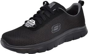 img 4 attached to 👟 Skechers Work Advantage Bendon Black: The Perfect Work Shoe for Ultimate Comfort and Durability