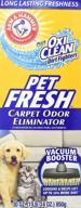 arm & hammer 30 oz carpet & room pet fresh odor eliminator for effective odor control logo