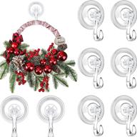 christmas suction wreaths reusable wreath logo