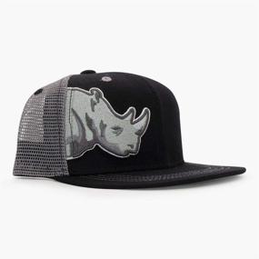 img 3 attached to 🧢 Детская кепка Aksels Kids Bigfoot Trucker Hat - Аксессуары для мальчиков - шапки и кепки