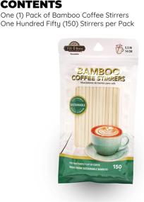 img 3 attached to 🎍 Bamboo Coffee Stirrers for Brewing and Filling