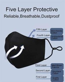 img 3 attached to 👃 Adjustable Washable Reusable Breathable Protector