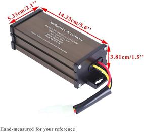 img 2 attached to 🔌 Pro Chaser DC-DC Step Down Voltage Reducer Regulator 180W 15A for Scooters, Bicycles, and Golf Carts - 120V to 12V Converter