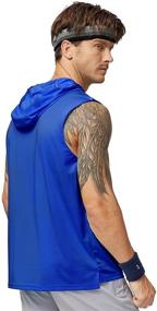 img 3 attached to MIER Men's Active 🏋️ Sleeveless Exercise Top with Enhanced Protection