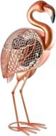 🌬️ stay cool with the deco breeze 4 inch pink flamingo figurine fan логотип