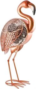 img 1 attached to 🌬️ Stay Cool with the Deco Breeze 4 Inch Pink Flamingo Figurine Fan