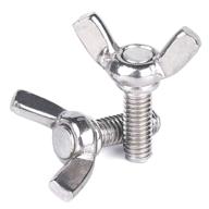 stainless butterfly screws machine fastener hardware for nails, screws & fasteners logo