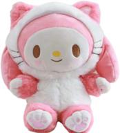 22cm cute anime kawali dogs cats my melody cinnamorol kitty soft stuffed plush dolls – perfect bags decor, adult-kids toys, girls' gift logo