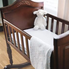 img 1 attached to 🛏️ Оптимизированный матрас для колыбели Babydoll Bedding, размер 13x29 дюймов