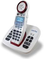 📞 clarity xlc8 dect 6.0 extra loud big button amplified cordless phone: оптимальное решение для лиц с нарушением слуха и пожилых логотип