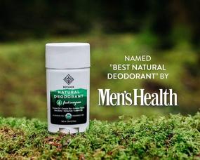 img 2 attached to 🌿 Botanik Natural Deodorant - Men's Organic Aluminum-Free Deodorant - Fresh Evergreen (2 pack)