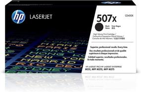 img 4 attached to 🖨️ Original HP 507X Black High-yield Toner Cartridge for HP LaserJet Enterprise 500 color M551, MFP M575, Pro 500 MFP M570"
