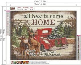 img 2 attached to Diamond Painting Adults Christmas Embroidery