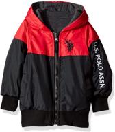 🧥 boys' midweight bubble jacket by u.s. polo assn. logo