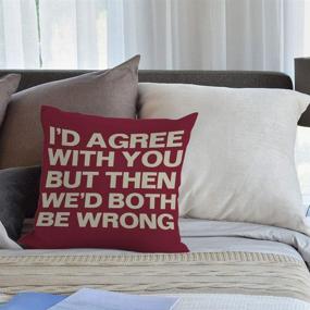 img 1 attached to HGOD DESIGNS Pillowcase Humorous Sarcasm