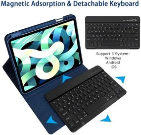 img 1 attached to IPad Pro 11 Inch 3Rd Generation 2021 Case Keyboard Tablet Accessories