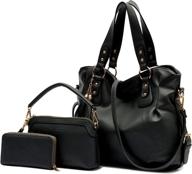 💄 stylish dark pink women's fashion wallets: crossbody shoulder handbags and satchels logo