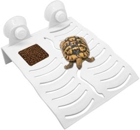 img 4 attached to 🐢 Together-life Turtle Basking Platform for Reptile Tank - Floating Dock for Turtles, Climbing Rest Island, Ideal Fish Tank Decor for Small Tortoise, Frog, Newt, and Terrapin