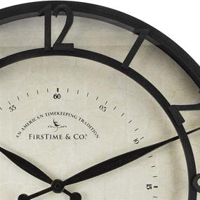 img 1 attached to 🕰️ Classic Elegance: FirsTime & Co. Kensington Wall Clock - Timeless Beauty at Your Fingertips