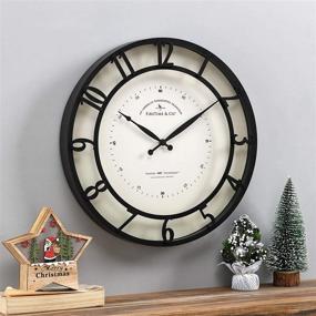 img 4 attached to 🕰️ Classic Elegance: FirsTime & Co. Kensington Wall Clock - Timeless Beauty at Your Fingertips
