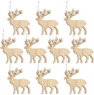 amosfun christmas ornaments reindeer pendants logo