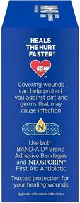 img 1 attached to 🩹 BAND-AID 4444 Flexible Fabric Adhesive Bandages: 1"x3", 100/Box - Reliable Wound Care Solution