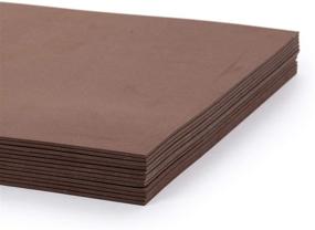 img 3 attached to 🎨 Time 4 Crafts 12-Piece Craft EVA Foam Sheets, 9 x 12 inches, Brown: A Versatile Material for Craft Projects