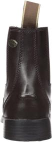 img 2 attached to 👢 Equistar All Weather Children's Zip Paddock Boot, Size 4, Brown