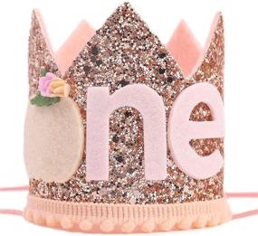 img 4 attached to Little Pumpkin First Birthday Crown