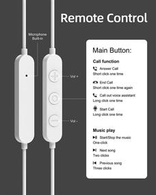 img 1 attached to 🎧 iFory USB C наушники: HiFi стерео наушники Type C с микрофоном и регулятором громкости для Google Pixel 3/2/XL, Sony XZ2, iPad Pro - белый