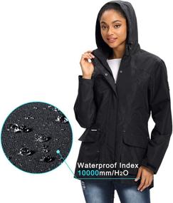 img 3 attached to Freetrack Waterproof Cycling Windbreaker Packable Women's Clothing for Coats, Jackets & Vests