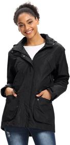 img 4 attached to Freetrack Waterproof Cycling Windbreaker Packable Women's Clothing for Coats, Jackets & Vests