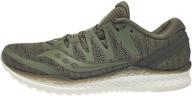 experience the ultimate performance with saucony freedom iso olive shade men's athletic shoes логотип