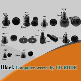 img 3 attached to 🔩 PC Computer Screws Standoffs Assortment Kit – CO-RODE 340pcs for Hard Disk Drive, Computer Case, Motherboard, Fan, Power Graphics