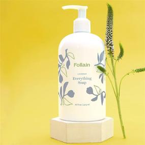 img 2 attached to 🌿 Follain Everything Lavender Liquid Hand Soap - Moisturizing, Skin-Softening Castile Soap for Bathroom and Kitchen - Biodegradable, Essential Oil-based, Non-Toxic, Cruelty-Free - 16 fl oz