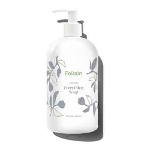 img 4 attached to 🌿 Follain Everything Lavender Liquid Hand Soap - Moisturizing, Skin-Softening Castile Soap for Bathroom and Kitchen - Biodegradable, Essential Oil-based, Non-Toxic, Cruelty-Free - 16 fl oz