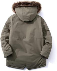 img 3 attached to Toddler Windbreaker Outerwear Outfits ArmygreenThick Boys' Clothing