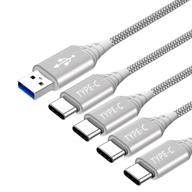 🔌 быстрая зарядка usb c кабеля для samsung galaxy s21 s20 plus ultra fe a32 a42 5g a12, note 20 10 10+, a21 a01 a30 a70 a31, lg q70 g8x g8 v60 g7 v40 thinq - кабель 1ft 3ft 6ft 10ft. логотип