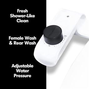 img 2 attached to 💦 SPRITZ Bidet Attachment: Effortless Installation, Fresh Water Sprayer Bidet with Adjustable Pressure and Self-Cleaning Feature - Ideal for Females, Rear Wash & Female-Friendly Wash