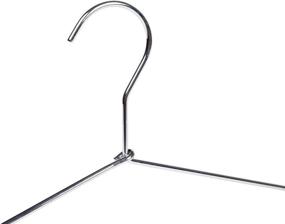 img 1 attached to 👔 Superior Quality Hangers: 30 Heavy Duty Metal Suit Hangers with Polished Chrome – 30 Pack!