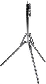 img 4 attached to 📷 Neewer 59-Inch/150cm Aluminum Alloy Photography Light Stand with Reverse Folding Legs for Reflectors, Softboxes, LED Lights, Ring Lights, Umbrellas, and Backgrounds