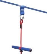 🤸 ninja warrior swing bar attachment: outdoor playground accessories for kids | jungle gym training equipment | trapeze swing set for ultimate fun логотип