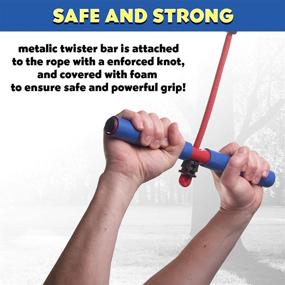 img 2 attached to 🤸 Ninja Warrior Swing Bar Attachment: Outdoor Playground Accessories for Kids | Jungle Gym Training Equipment | Trapeze Swing Set for Ultimate Fun