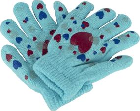 img 3 attached to 🧤 Wholesale Lot of 6-12 Pairs Gelante Toddler/Children Magic Gloves for Winter - Knitted & Cozy!