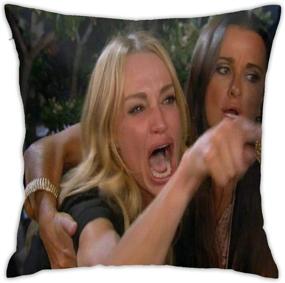 img 1 attached to BROOKE Yelling Cushion Pillowcase Decoration Bedding