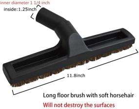 img 2 attached to 🧹 Enhance Your Vacuum Cleaning Experience with EZ SPARES 5PCS Universal Replacement 32mm Horsehair Brush Kit - Compatible with Most Brands!