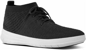 img 2 attached to 👟 Uberknit Slip-On Waffle Sneaker by FitFlop