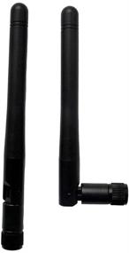 img 3 attached to 📶 Enhance Wireless Network Signal with 3dBi 2.4GHz Omni-Directional WiFi Antenna (Pack of 2)